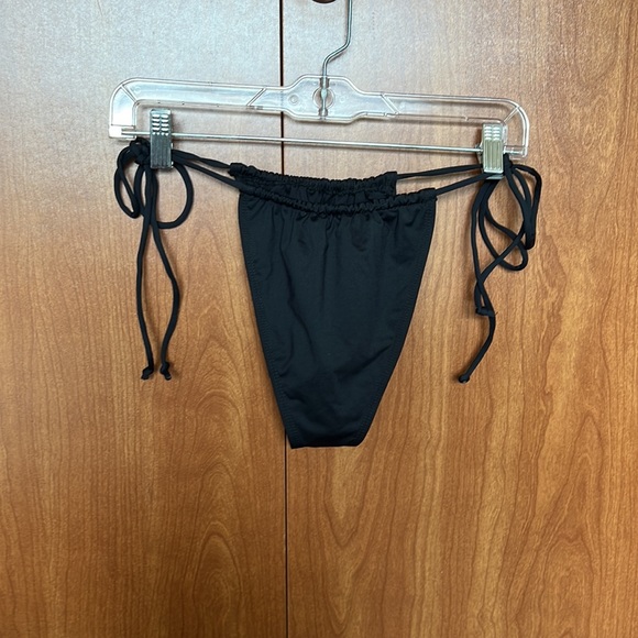 Cotton On String Bikini Tie Black Bottoms - Picture 2 of 4